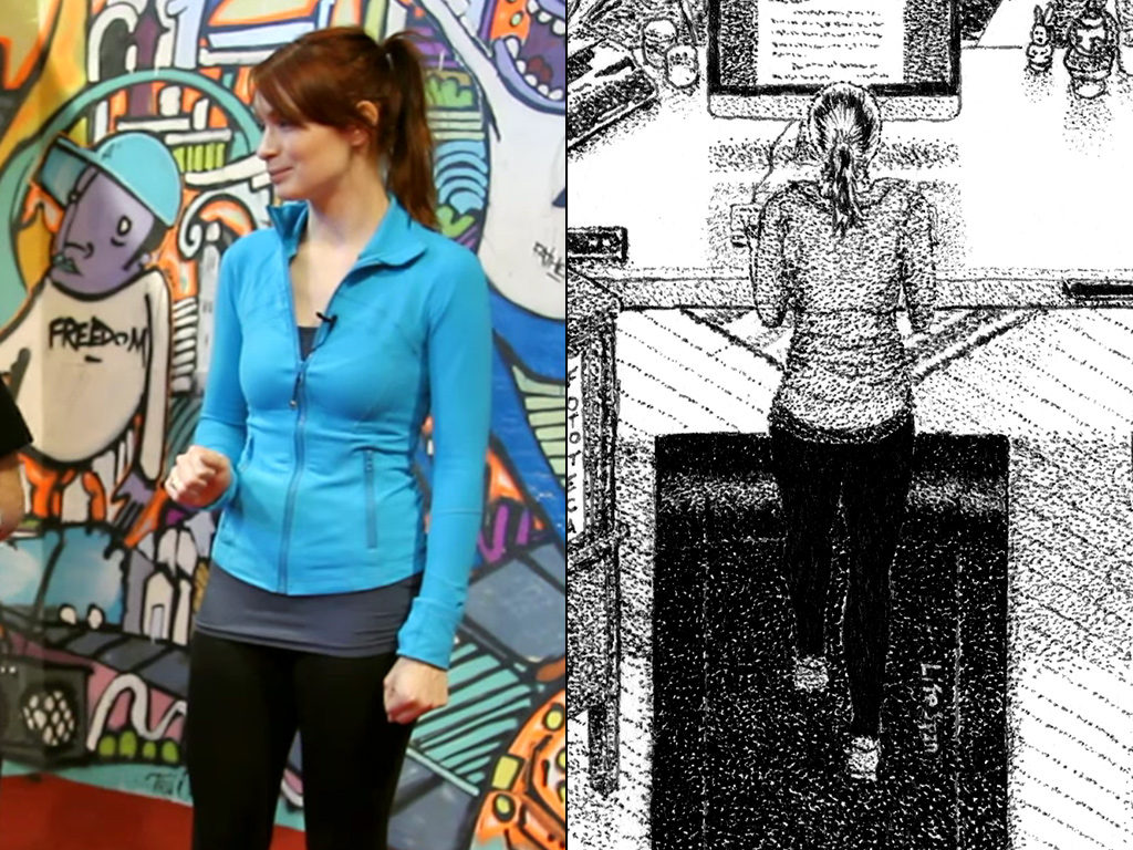 Comparison of athletic outfit