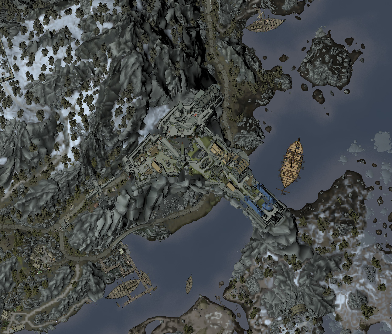 skyrim map in full 3d download
