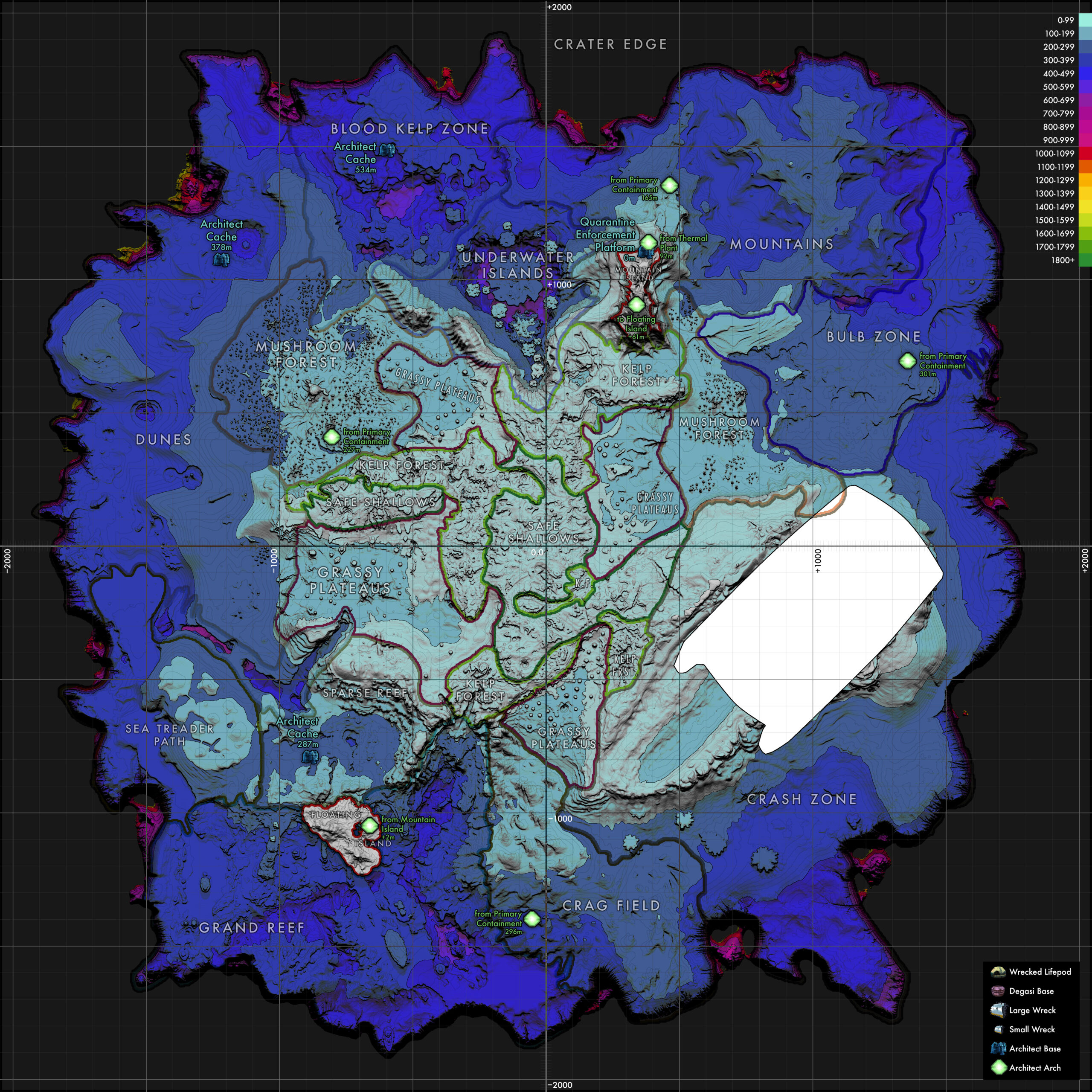 Subnautica map