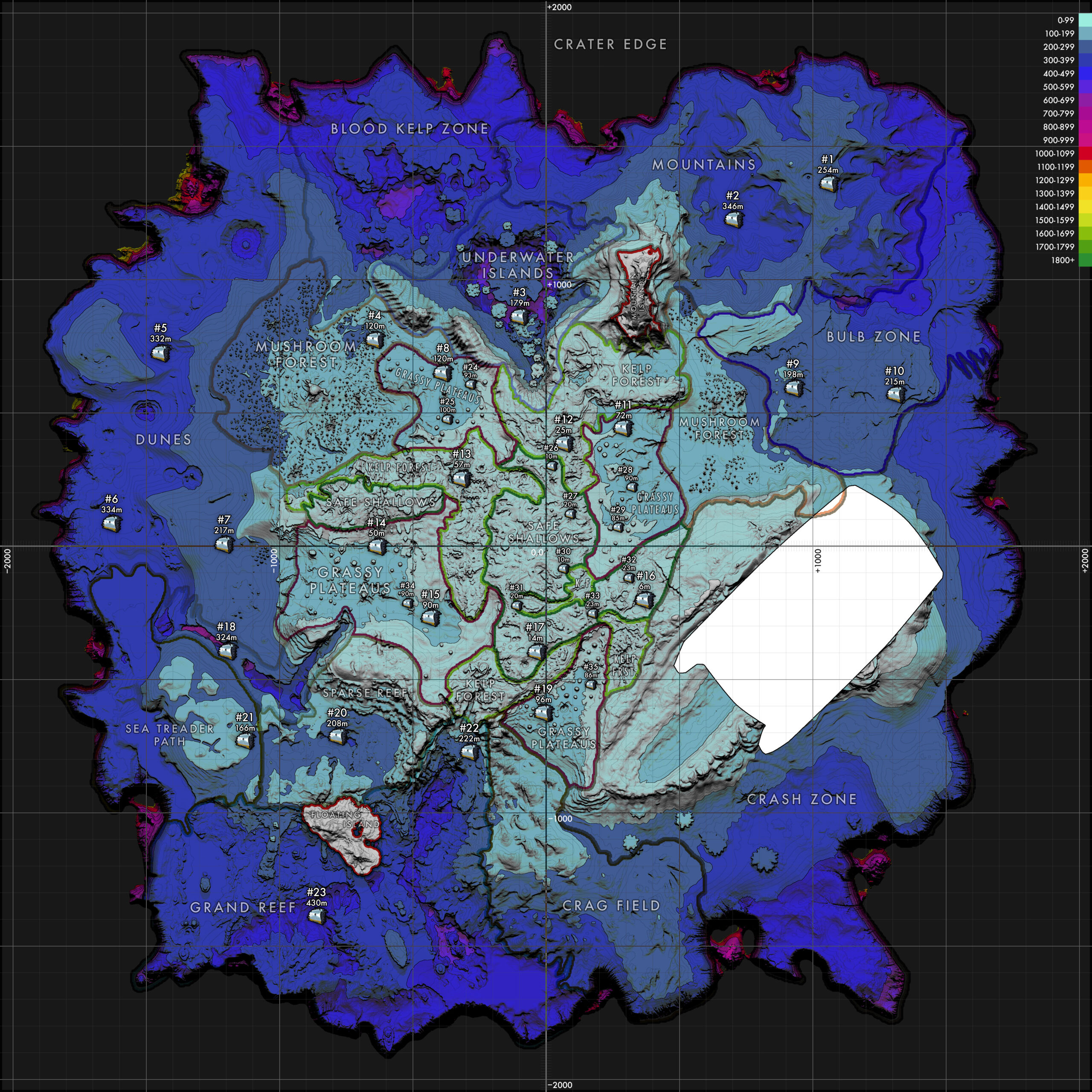 Subnautica map